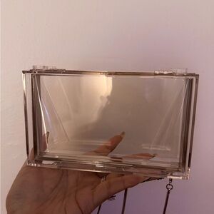 Transparent Acrylic Clutch